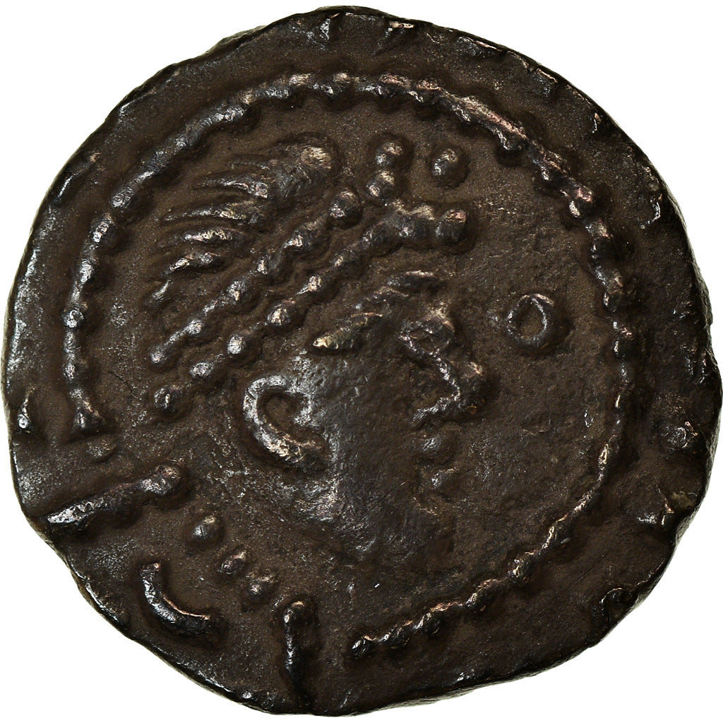 Coin, Great Britain, Anglo-Saxon, Sceat, 675-690, Pedigree, AU(50-53), Silver