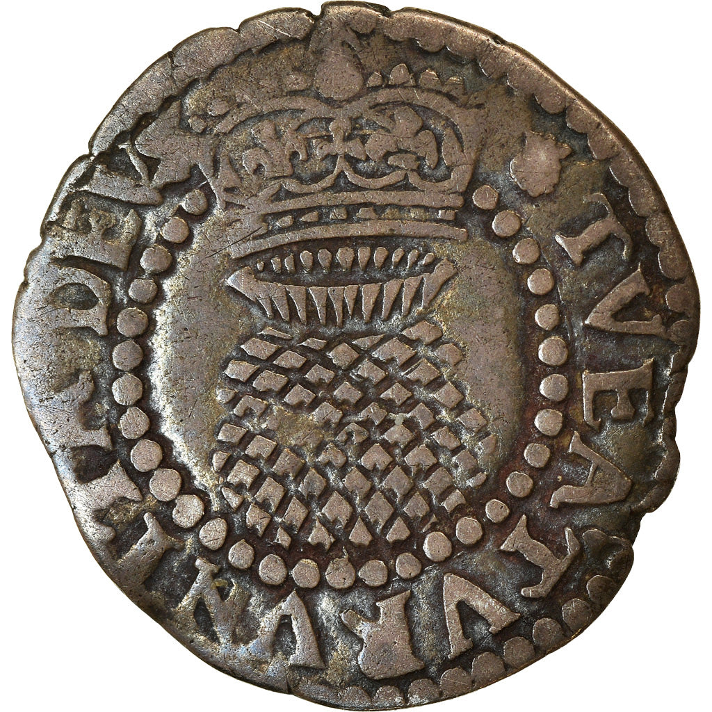 Monnaie, Grande-Bretagne, James I, Half Groat, 1621-1623, Londres, TTB, Argent