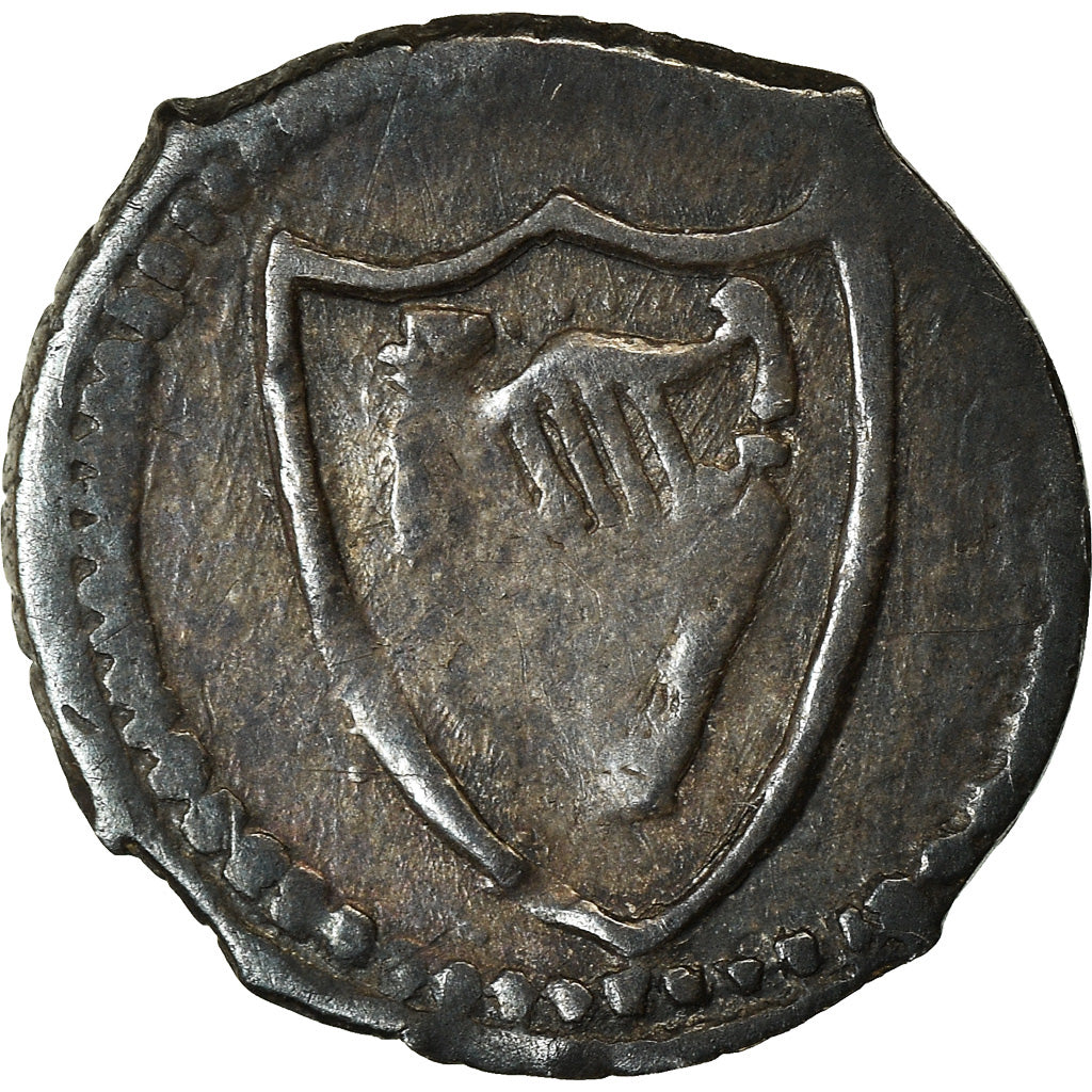 Coin, Great Britain, Commonwealth, Halfpenny, 1649-1660, London, VF(30-35)
