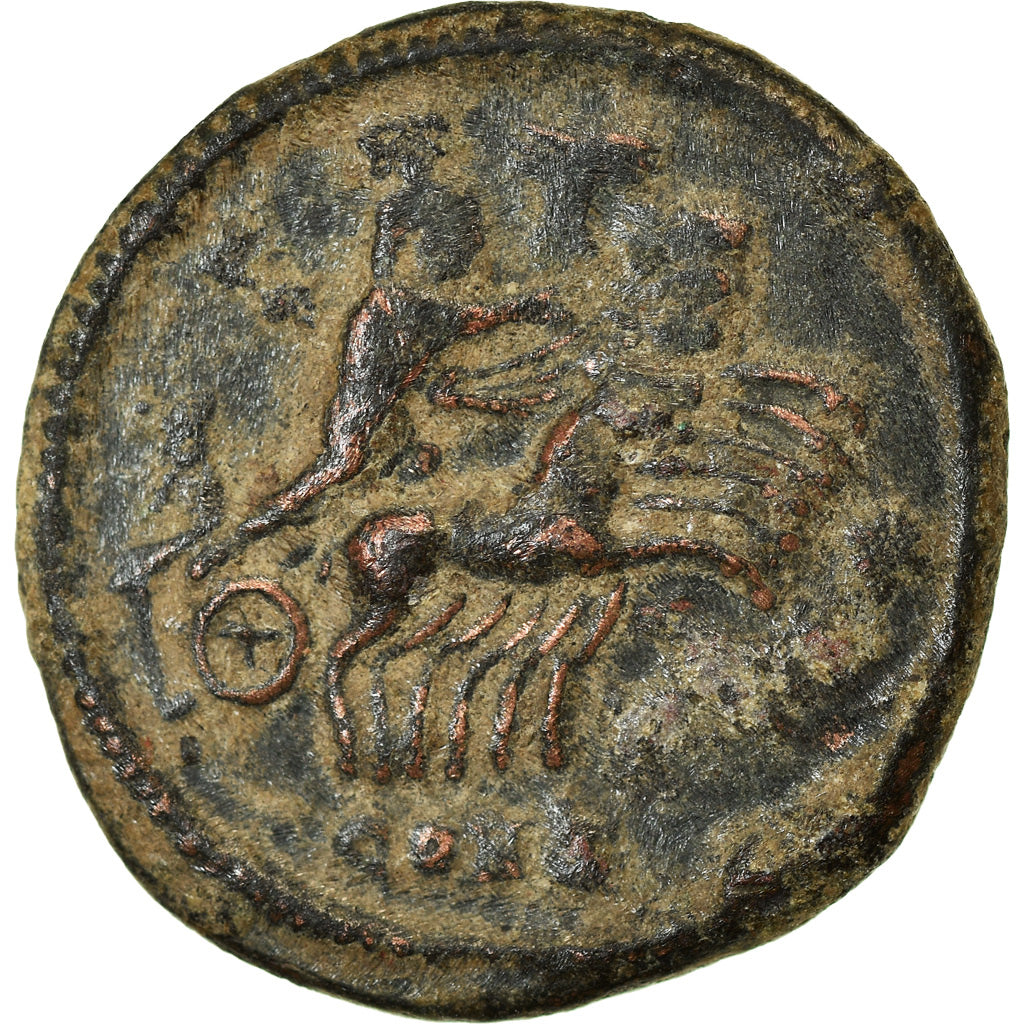Moneta, Divus Constantine I, Nummus, 337-340, Constantinople, EF(40-45), Bronze