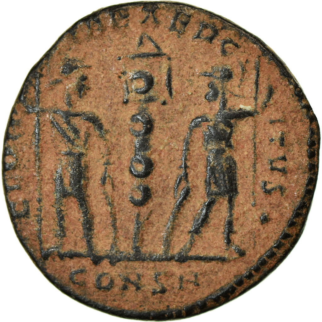 Coin, Constans, Nummus, 337-340, Constantinople, EF(40-45), Bronze, RIC:28