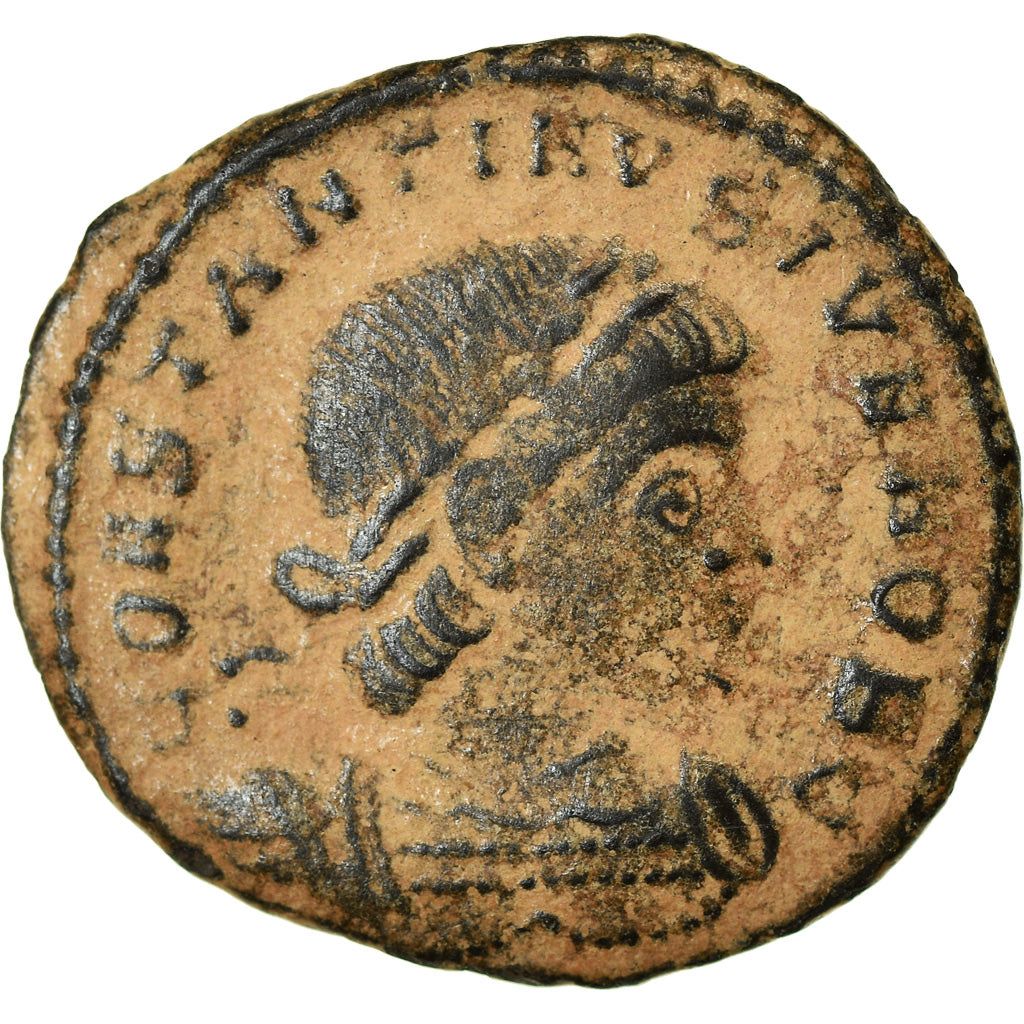 Coin, Constantine II, Nummus, 330-335, Antioch, EF(40-45), Bronze, RIC:87