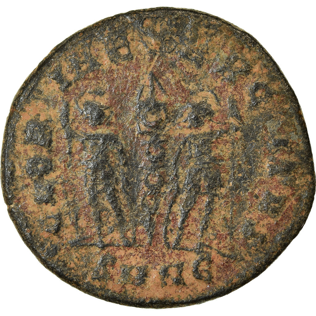 Coin, Delmatius, Nummus, 336-337, Nicomedia, VF(30-35), Bronze, RIC:204