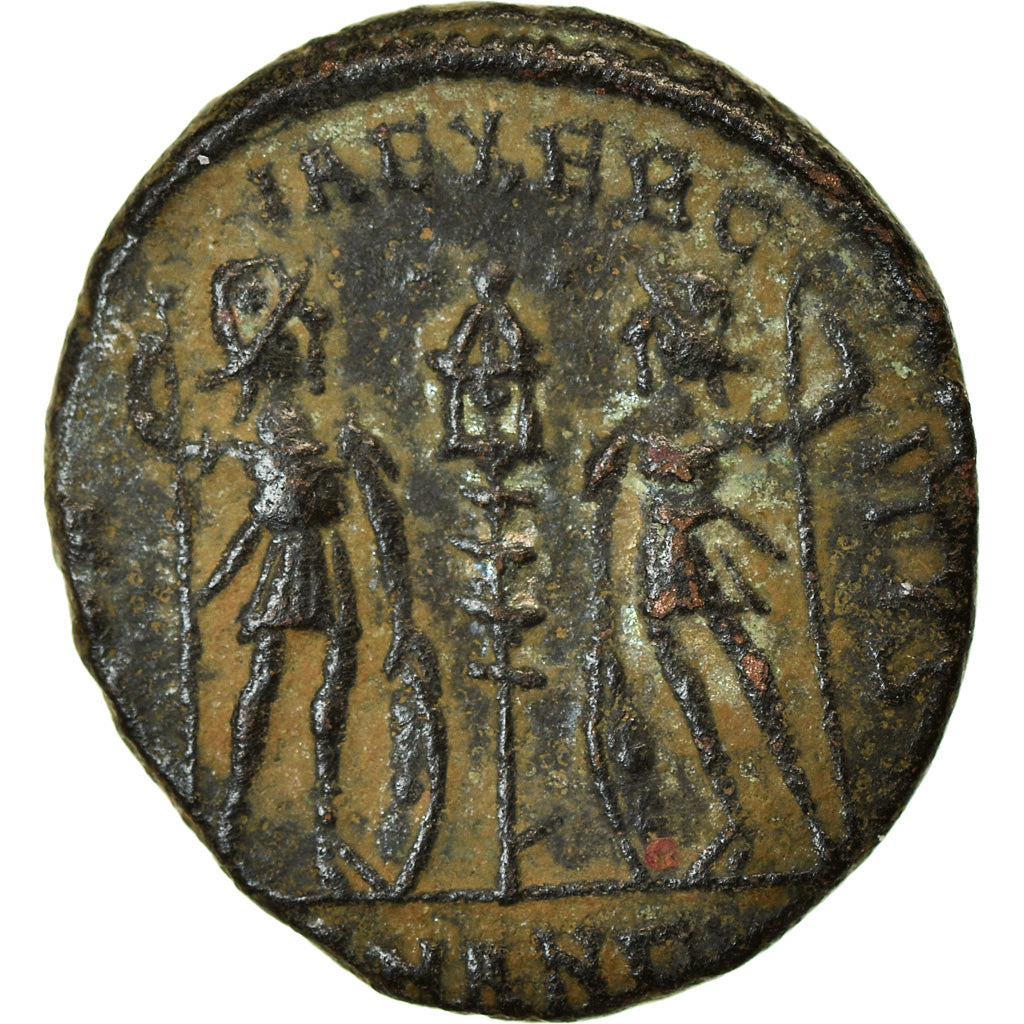 Coin, Constantius II, Nummus, 337-347, Antioch, VF(30-35), Bronze, RIC:45