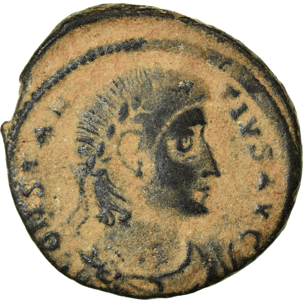 Coin, Constantius II, Nummus, 337-347, Antioch, EF(40-45), Bronze, RIC:44