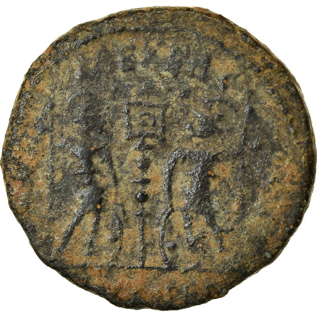 Coin, Constantius II, Nummus, 337-347, Antioch, VF(30-35), Bronze, RIC:49