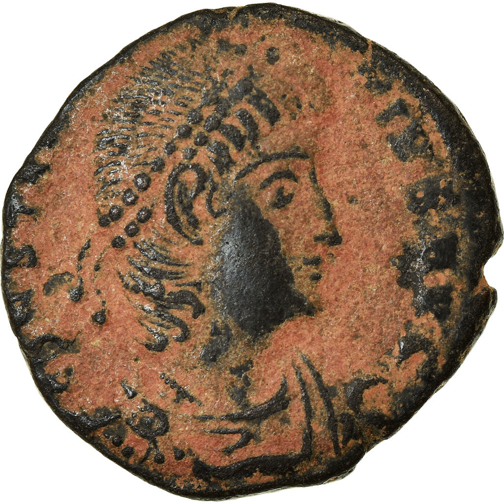Coin, Constantius II, Nummus, 337-347, Antioch, EF(40-45), Bronze, RIC:49