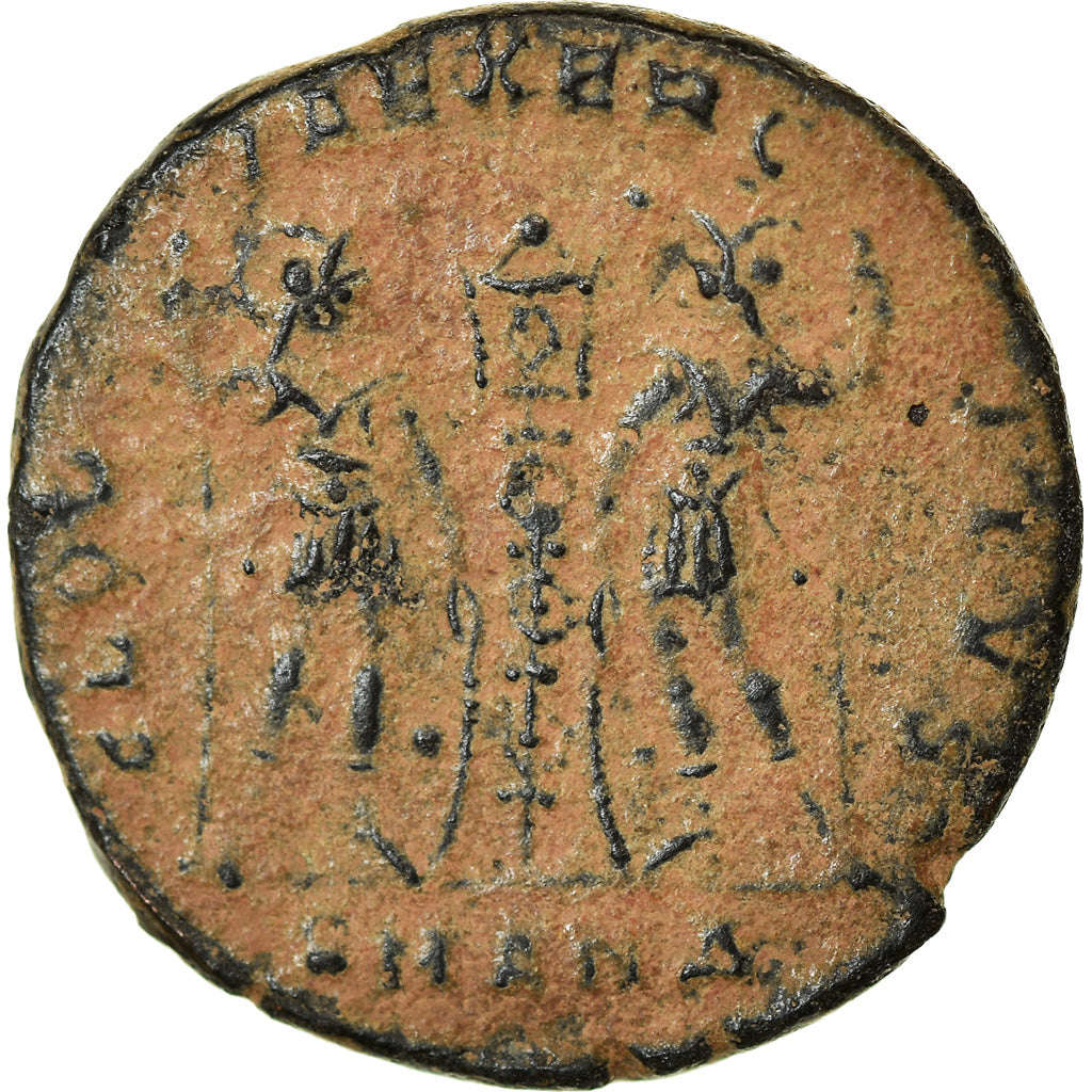 Coin, Constantius II, Nummus, 337-347, Antioch, EF(40-45), Bronze, RIC:45