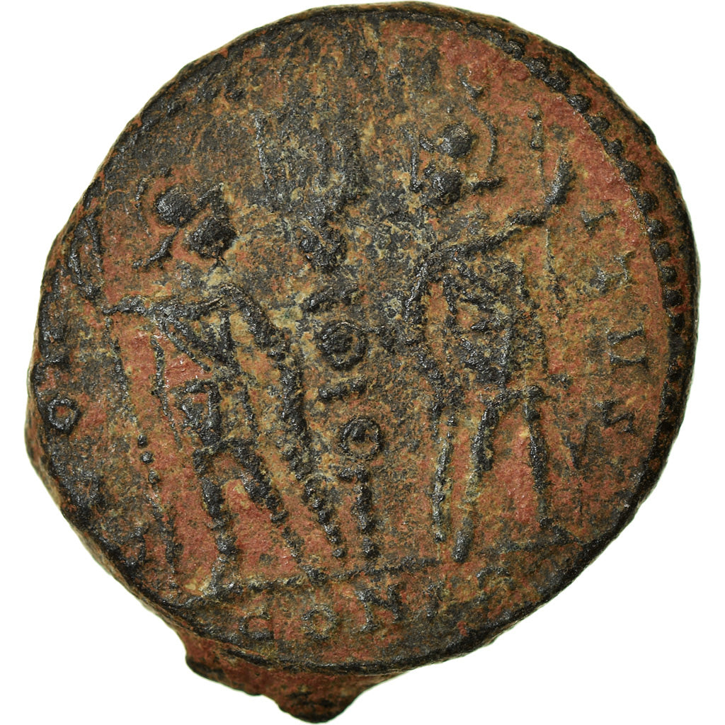 Coin, Constantius II, Nummus, 337-340, Antioch, EF(40-45), Bronze, RIC:43