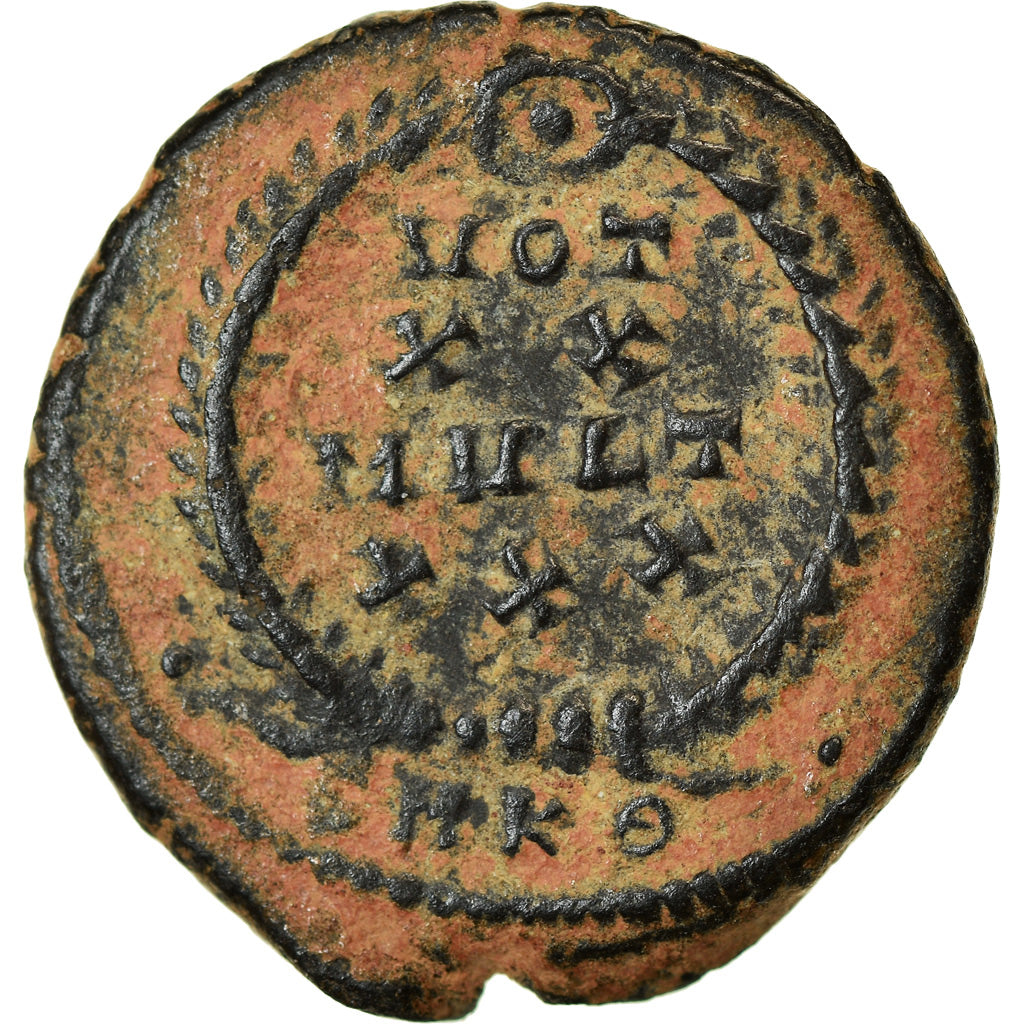 Coin, Constantius II, Nummus, 347-348, Kyzikos, EF(40-45), Bronze, RIC:48
