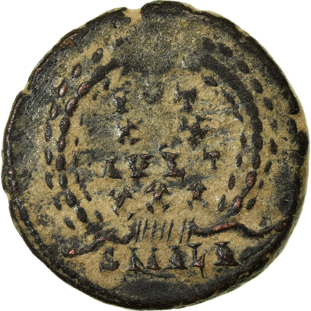 Coin, Constantius II, Nummus, 347-348, Alexandria, EF(40-45), Bronze, RIC:33