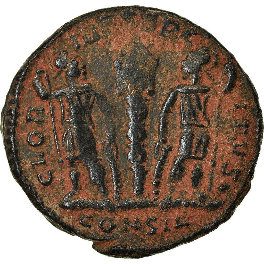 Moneta, Constans, Nummus, 336-337, Constantinople, BB, Bronzo, RIC:152