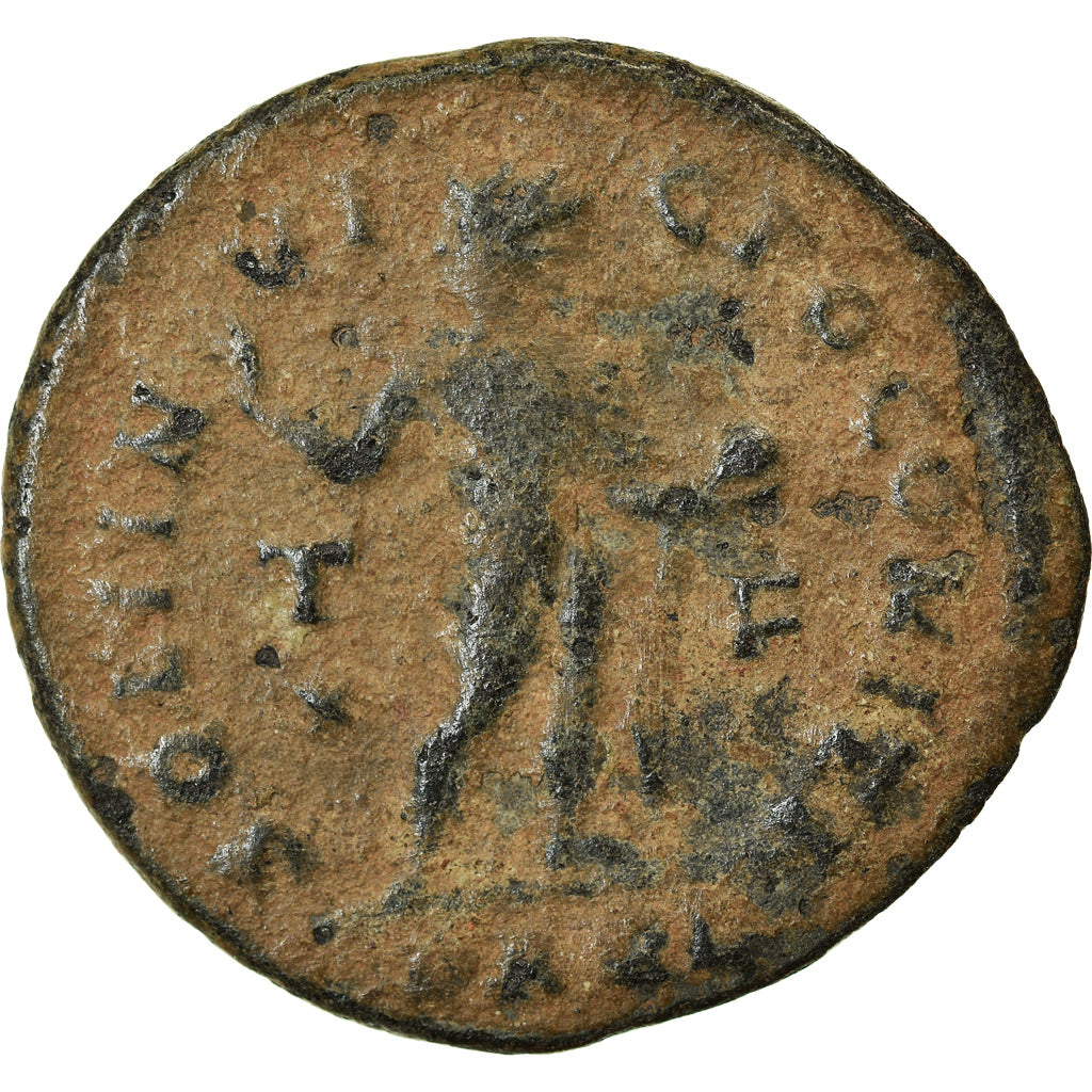 Coin, Constantine I, Nummus, 316, Constantinople, VF(30-35), Bronze, RIC:84