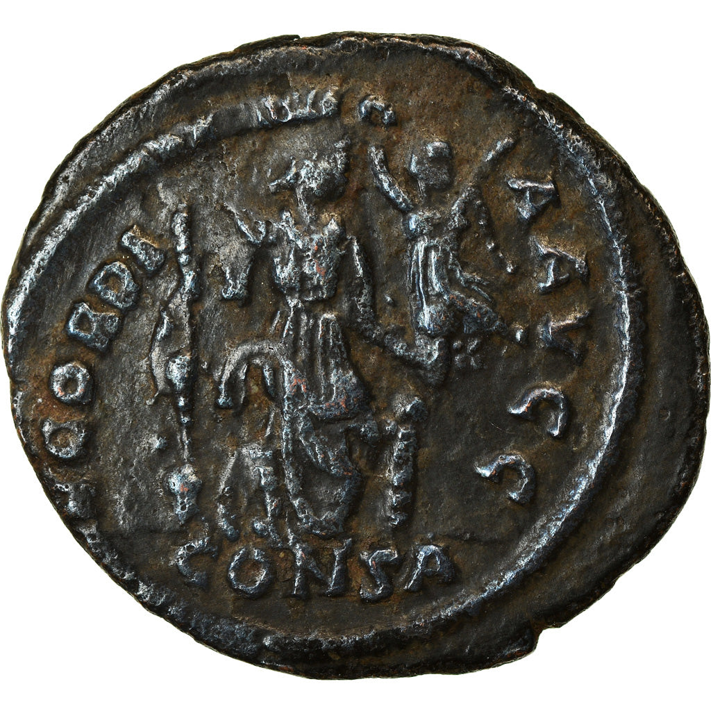 Coin, Arcadius, Nummus, 401-403, Constantinople, VF(30-35), Bronze, RIC:86