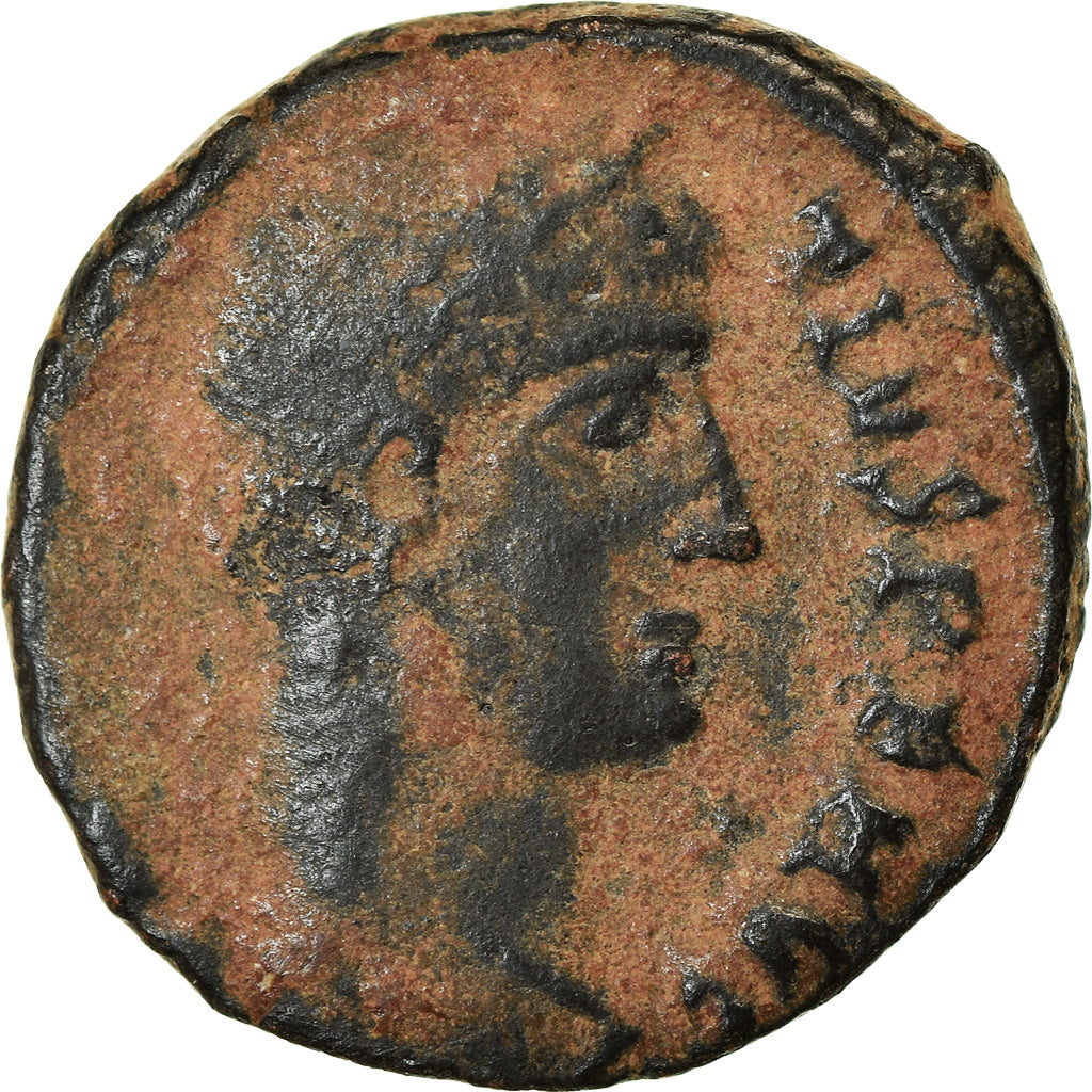 Coin, Constantius II, Nummus, 337-340, Kyzikos, VF(30-35), Bronze, RIC:21