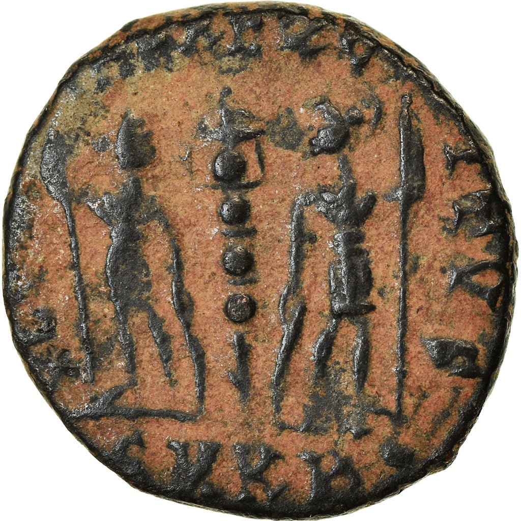 Coin, Constantius II, Nummus, 337-340, Kyzikos, VF(30-35), Bronze, RIC:21