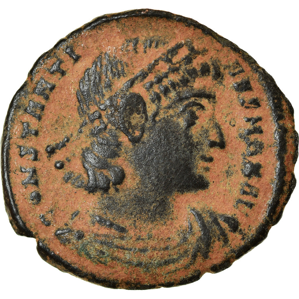 Coin, Constantine I, Nummus, 336-337, Constantinople, EF(40-45), Bronze, RIC:137