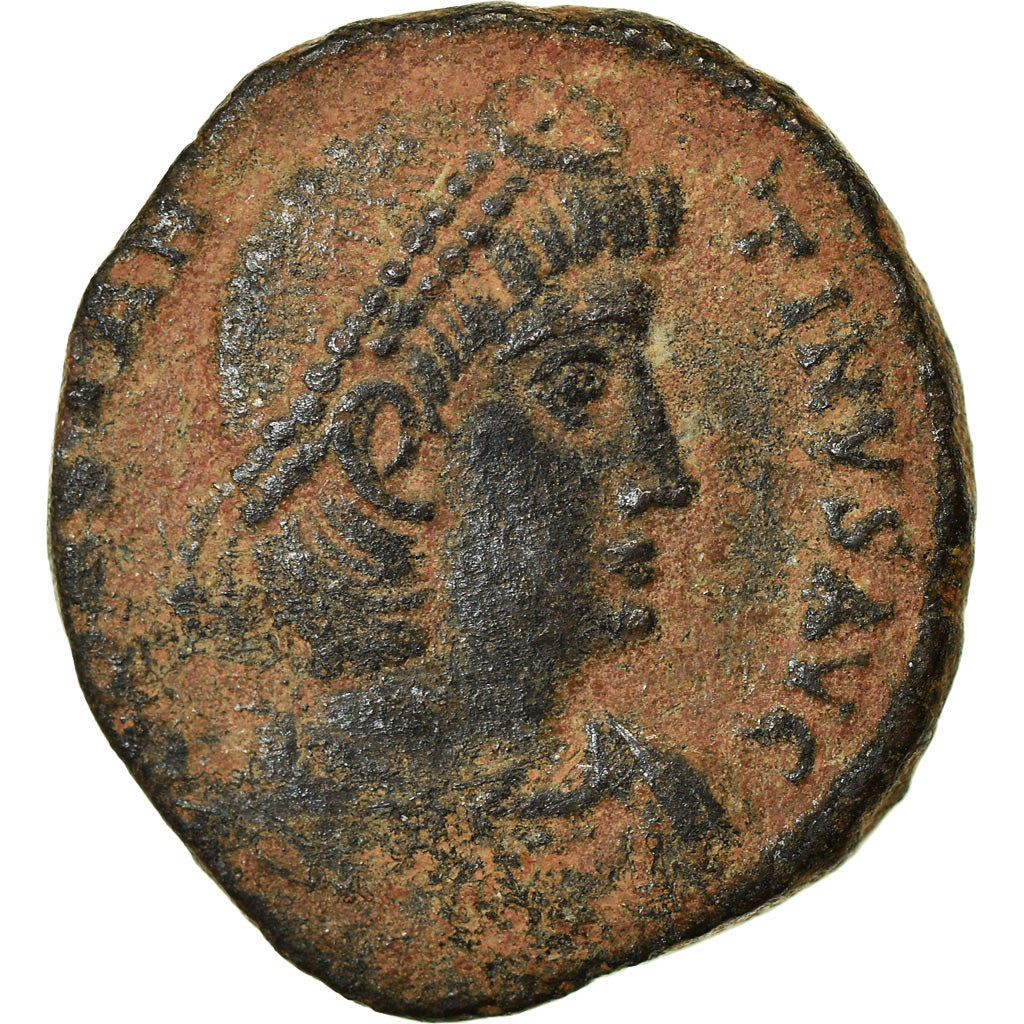 Moneda, Constantine I, Nummus, 336-337, Uncertain Mint, BC+, Bronce