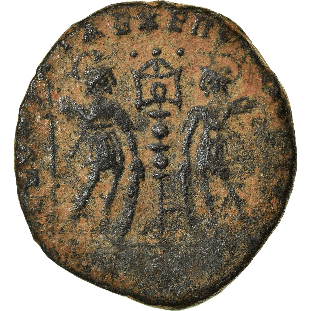 Moneda, Constantine I, Nummus, 336-337, Uncertain Mint, BC+, Bronce
