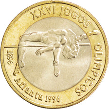 PORTUGAL, 200 Escudos, 1996, Lisbon, KM #687, MS(63), Bi-Metallic, 28, 9.76
