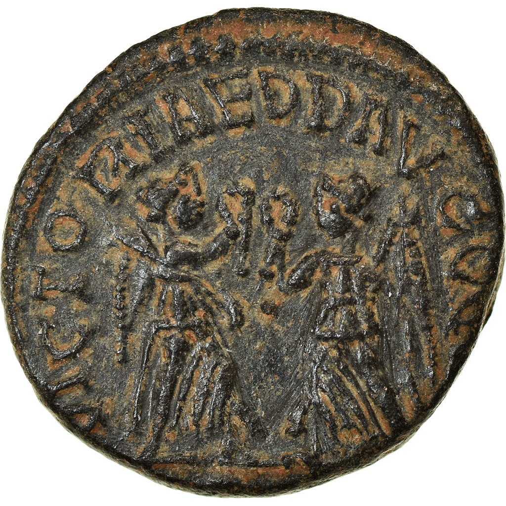 Coin, Constantius II, Nummus, 347-348, Uncertain Mint, AU(50-53), Bronze