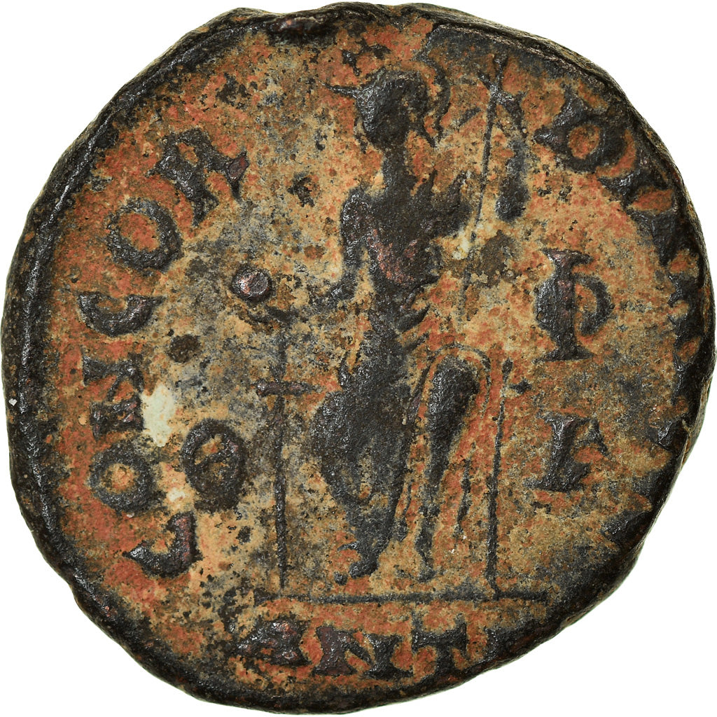 Moneta, Gratian, Nummus, 378-383, Antioch, VF(30-35), Bronze, RIC:45a
