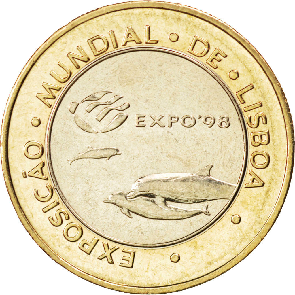 Coin, Portugal, 200 Escudos, 1997, MS(63), Bi-Metallic, KM:694
