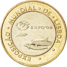 Coin, Portugal, 200 Escudos, 1997, MS(63), Bi-Metallic, KM:694