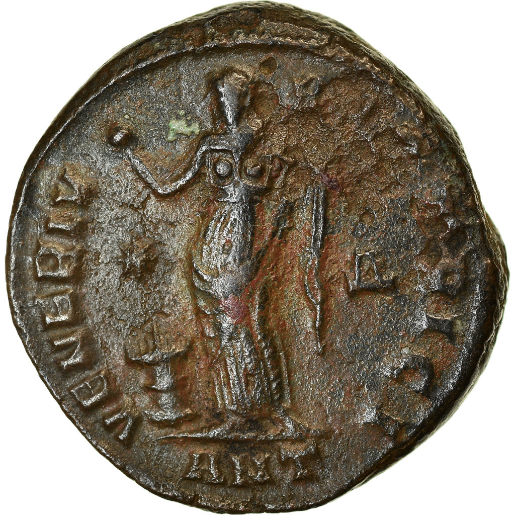 Moneda, Galeria Valeria, Follis, 310, Antioch, MBC, Bronce, RIC:138