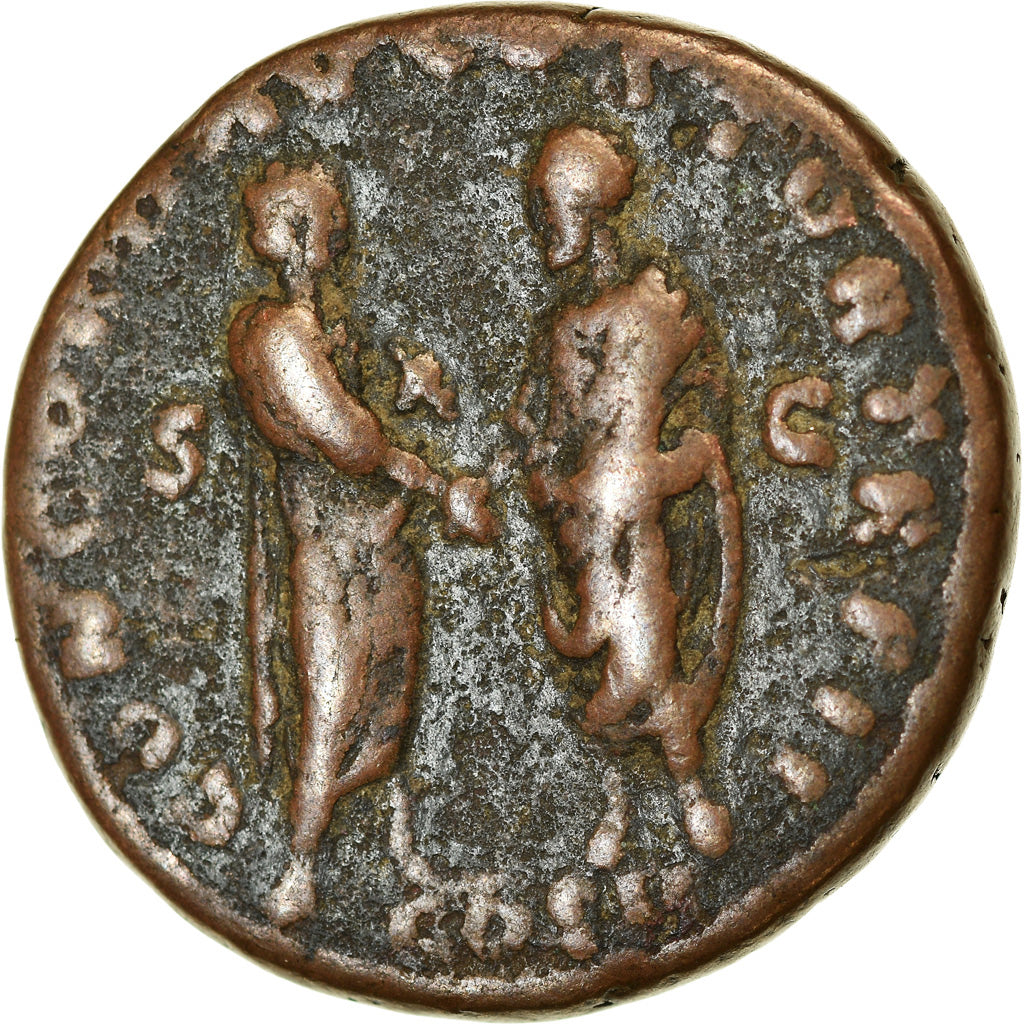 Coin, Lucius Verus, As, 161-162, Rome, VF(30-35), Bronze, RIC:1314