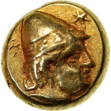 Monnaie, Lesbos, Mytilene, Hecté, 377-326 AV JC, SUP, Electrum, HGC:6-1025