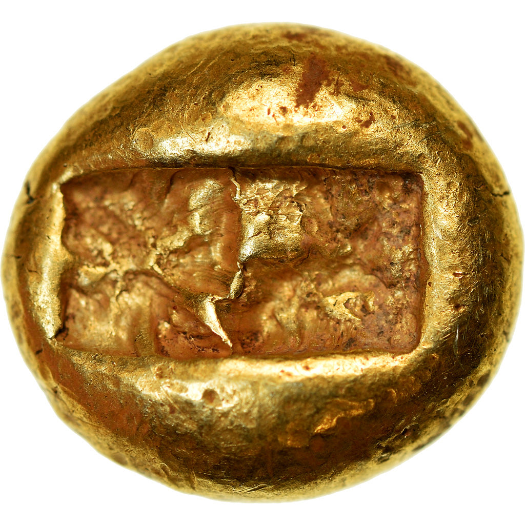 Monnaie, Lydie, Alyattes, 1/3 Statère, 610-546 BC, Sardes, TTB+, Electrum