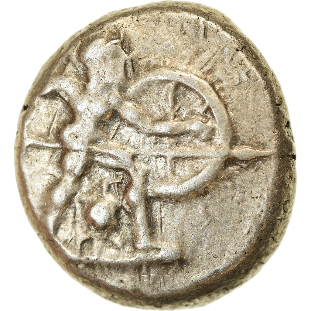 Coin, Pamphylia, Aspendos, Stater, 465-430 BC, EF(40-45), Silver