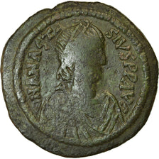 Münze, Anastasius I, Follis, 498-507, Constantinople, S+, Bronze, Sear:19