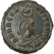 Coin, Arcadius, Maiorina pecunia, 383-395, Constantinople, AU(50-53), Bronze