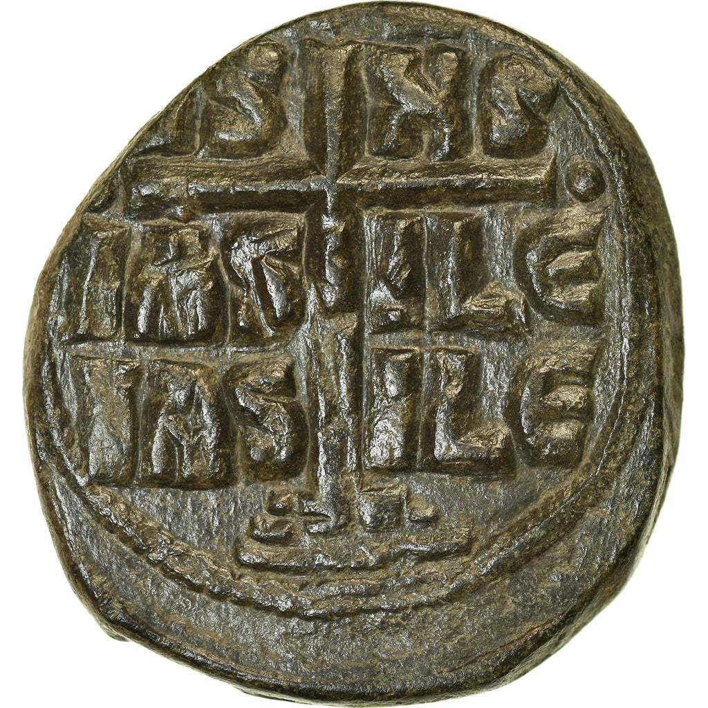 Coin, Anonymous, Follis, 1028-1034, Constantinople, AU(50-53), Copper, Sear:1823