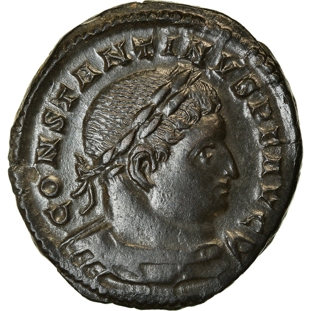 Monnaie, Constantin I, Follis, 313-315, Trèves, TTB+, Bronze, RIC:41
