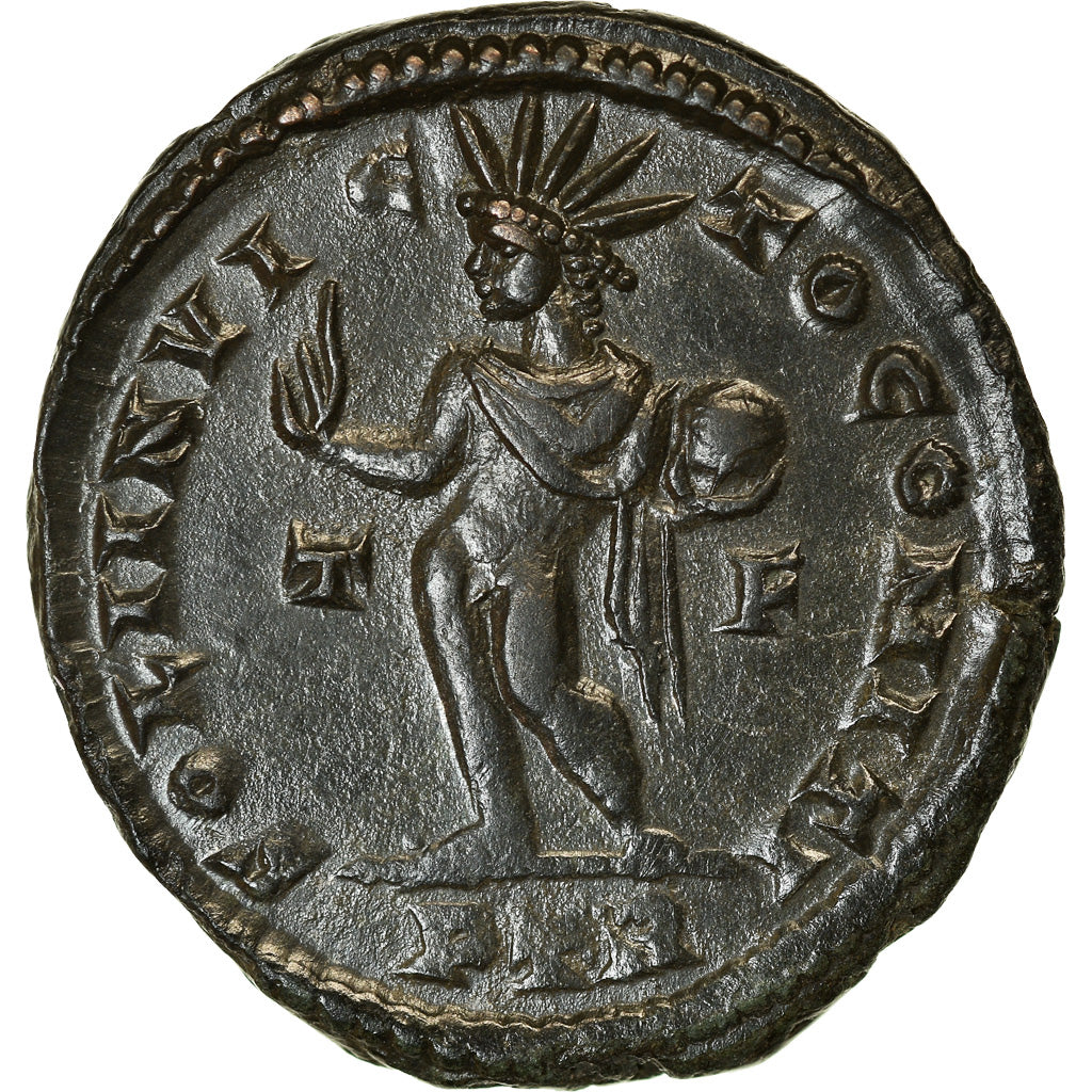 Monnaie, Constantin I, Follis, 313-315, Trèves, TTB+, Bronze, RIC:41