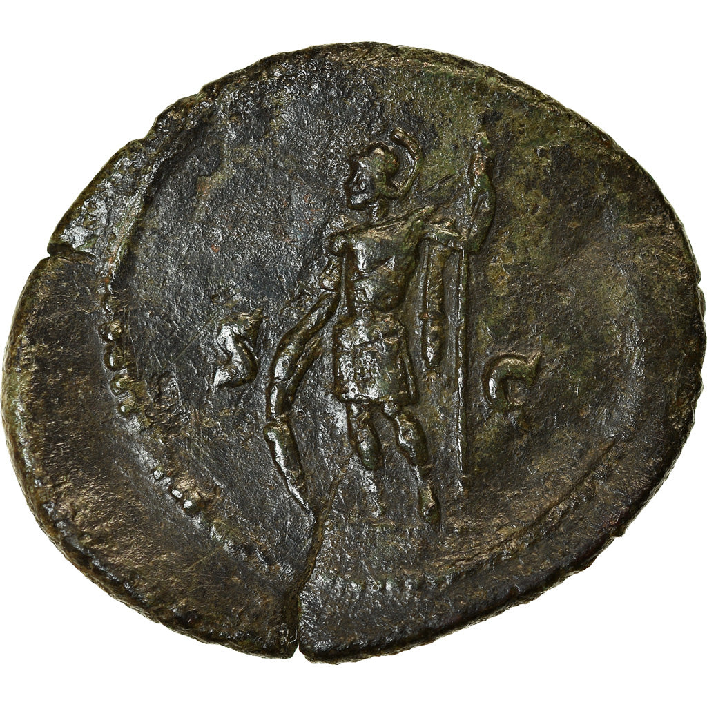 Coin, Trajan Decius, Semis, 259-260, Rome, EF(40-45), Bronze, RIC:128