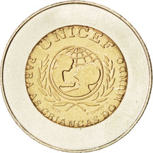 PORTUGAL, 100 Escudos, 1999, Lisbon, KM #722.2, MS(63), Bi-Metallic, 25, 8.34