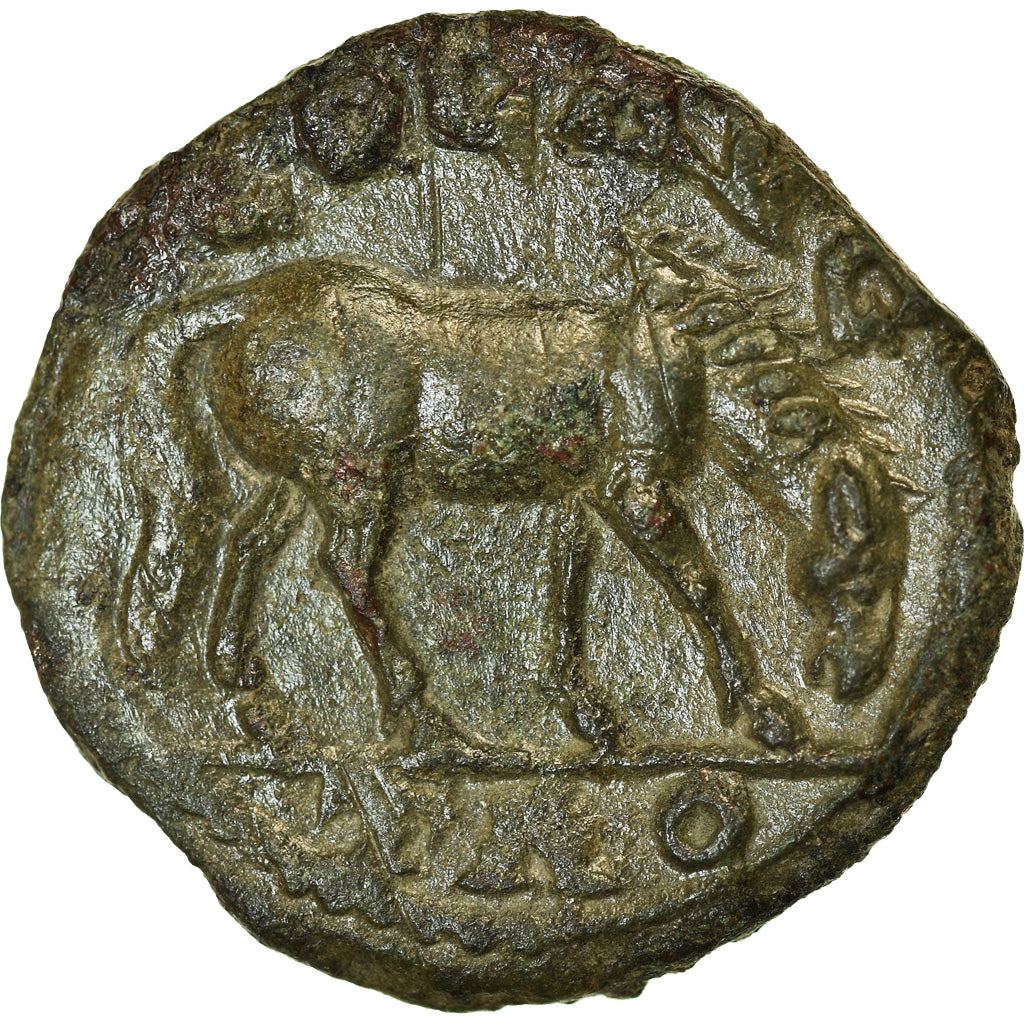 Coin, Troas, Alexandreia, Bronze Æ, 251-260, EF(40-45), Bronze, RPC:529