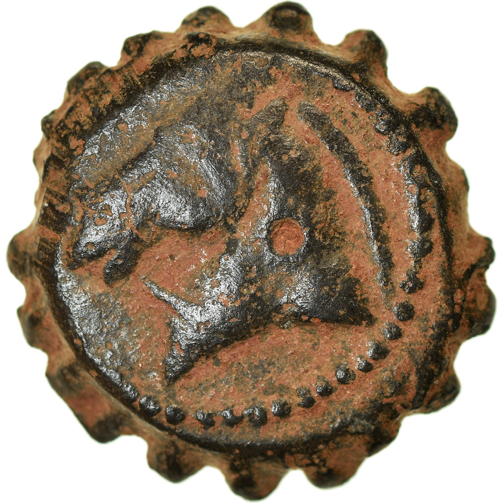 Coin, Seleukid Kingdom, Demetrios I Soter, Serrate Æ, 162-150 BC, Antioch