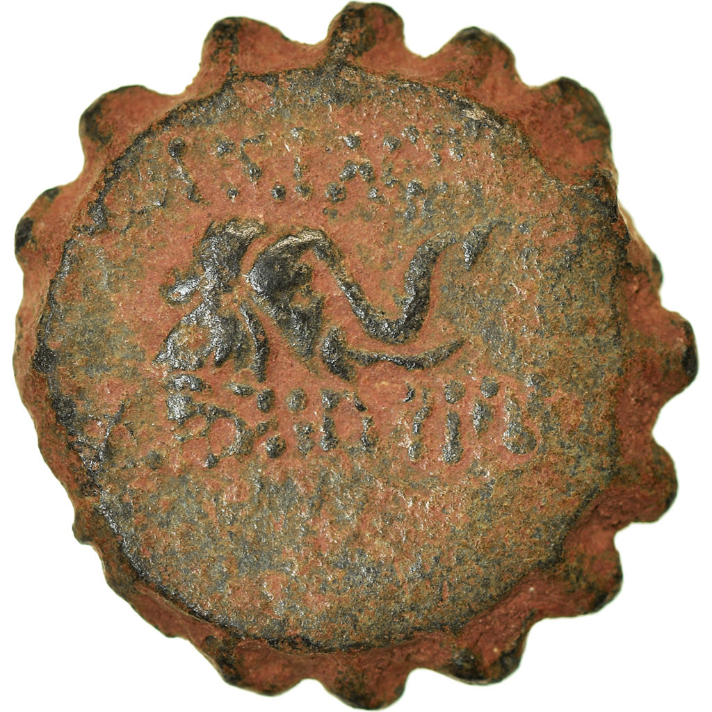 Coin, Seleukid Kingdom, Demetrios I Soter, Serrate Æ, 162-150 BC, Antioch