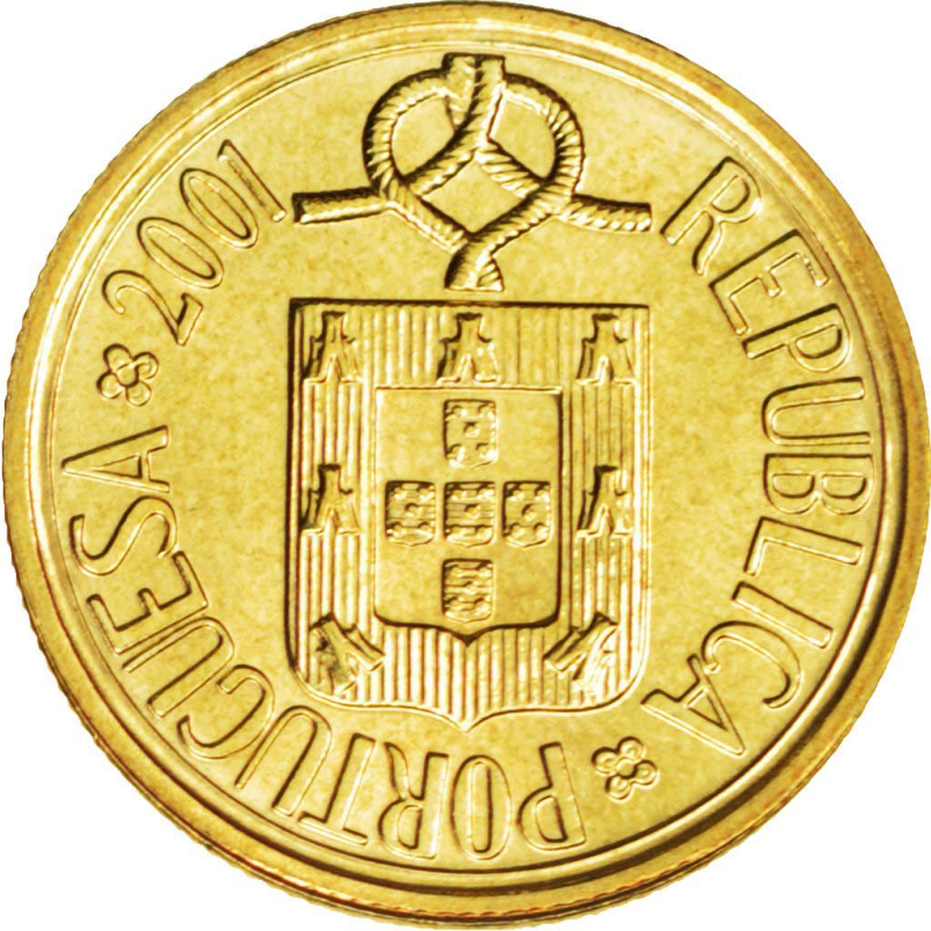 Portugal, République, 1 Escudo 2001, KM New