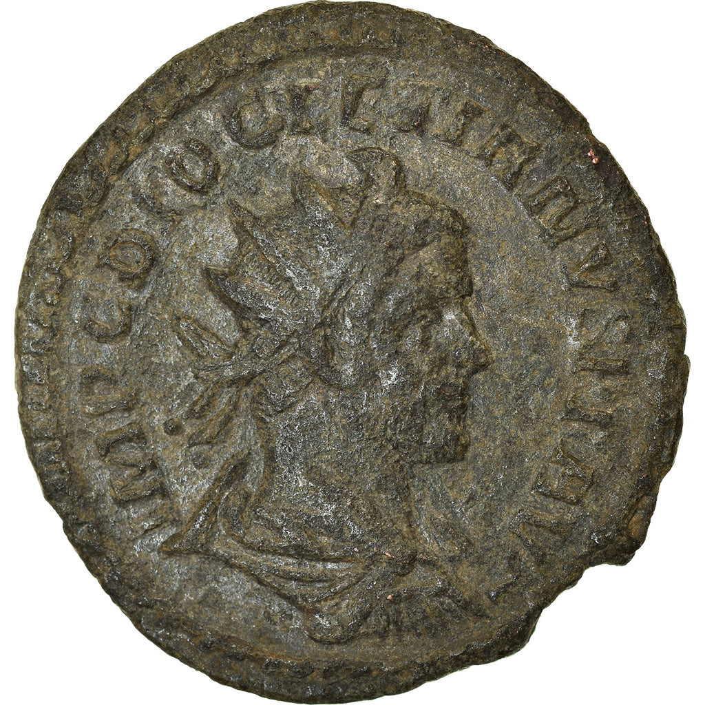 Coin, Diocletian, Antoninianus, 287-289, Lyon - Lugdunum, EF(40-45), Billon
