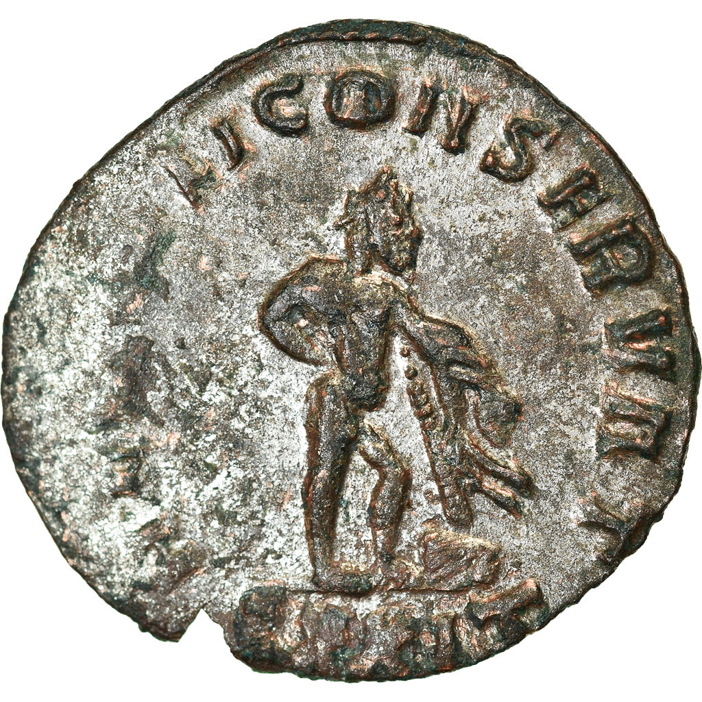 Moneta, Diocletian, Antoninianus, 286-287, Ticinum, BB+, Biglione, RIC:212