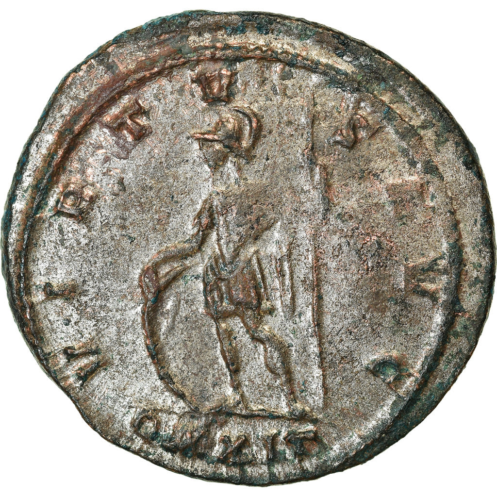 Coin, Diocletian, Antoninianus, AD 285, Ticinum, AU(50-53), Billon, RIC:244