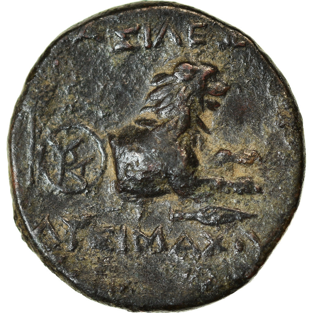 Coin, Thrace, Lysimachos, Bronze Æ, 305-281 BC, Lysimacheia, EF(40-45), Bronze