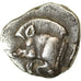 Coin, Mysia, Kyzikos, Obol, 450-400 BC, Kyzikos, EF(40-45), Silver