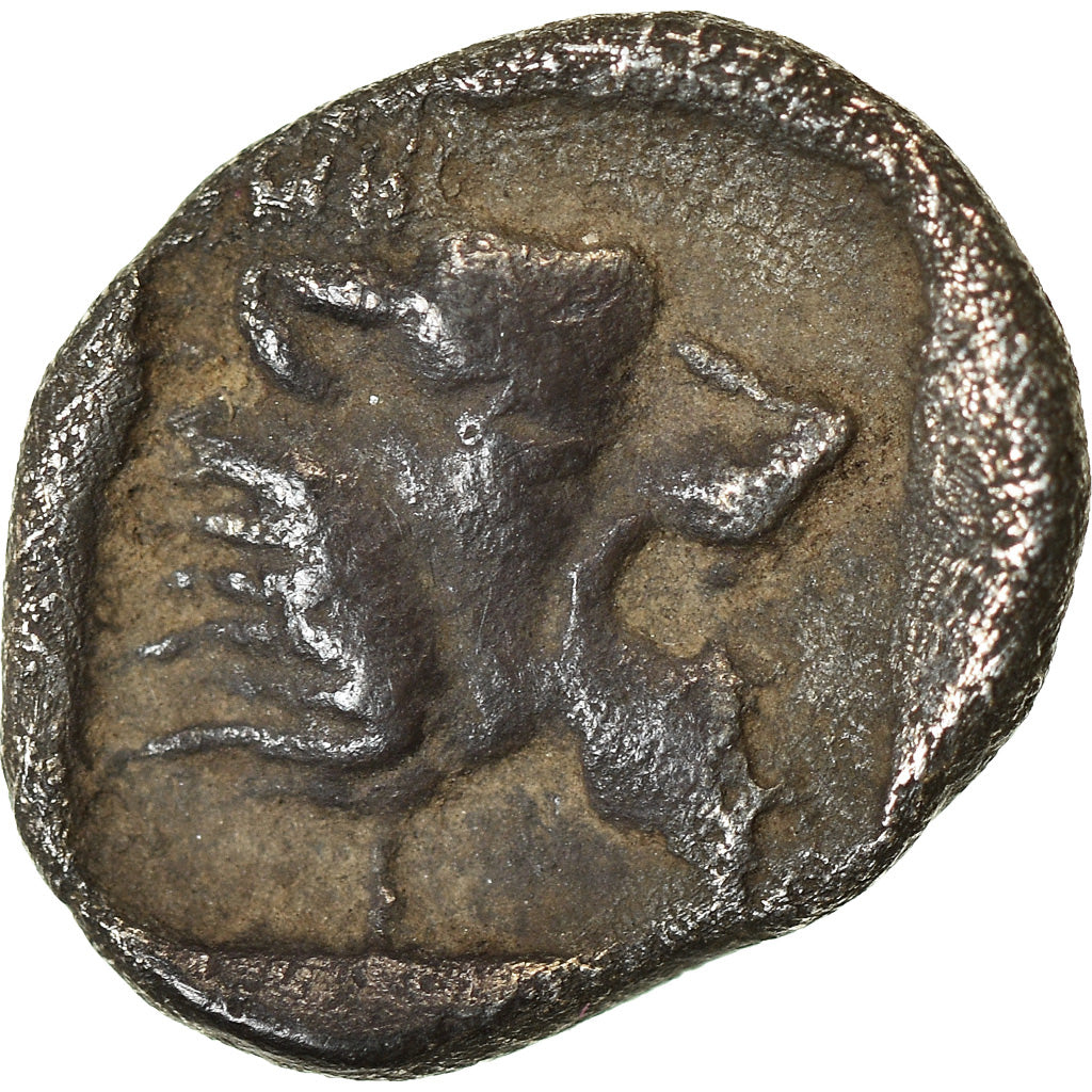 Moneda, Troas, Assos, Obol, 500-450 BC, MBC, Plata